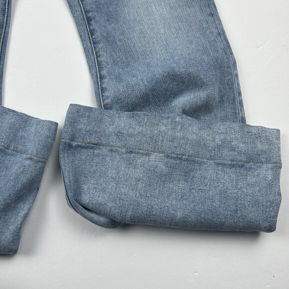 Driftwood Jeans Womens  Sz. 30x34 (30x30.5) Blue Farrah Flare Boho Bell Bottoms - Picture 9 of 16